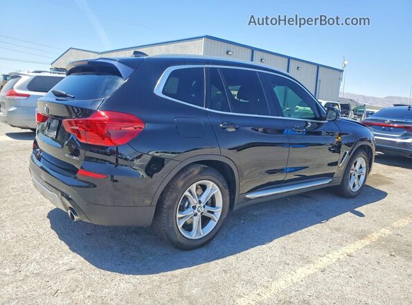 5UXTR7C59KLR51316 2019 BMW X3 Black 