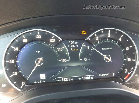5UXTR7C59KLR51316 2019 BMW X3 Black 