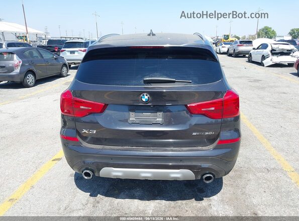 5UXTR7C59KLR52868 2019 BMW X3 Black 