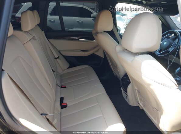 5UXTR7C59KLR52868 2019 BMW X3 Black VIN კოდის სტიკერის ხედი