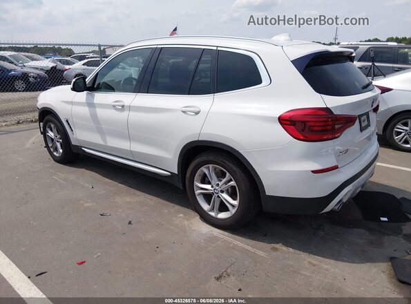 5UXTR7C5XKLE88752 2019 BMW X3 White Tył lewy