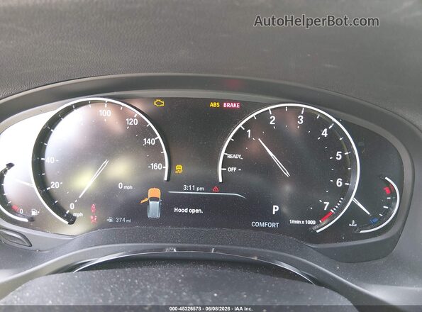 5UXTR7C5XKLE88752 2019 BMW X3 White Widok tylnych siedzeń