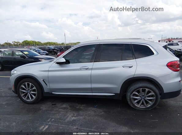 5UXTR7C5XKLE94955 2019 BMW X3 Silver 