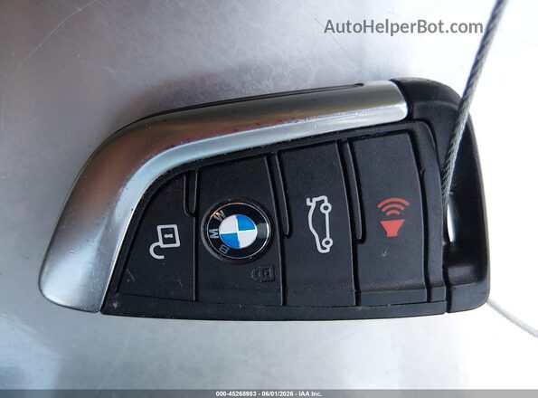 5UXTR7C5XKLE94955 2019 BMW X3 Silver წინა პანელის ხედი