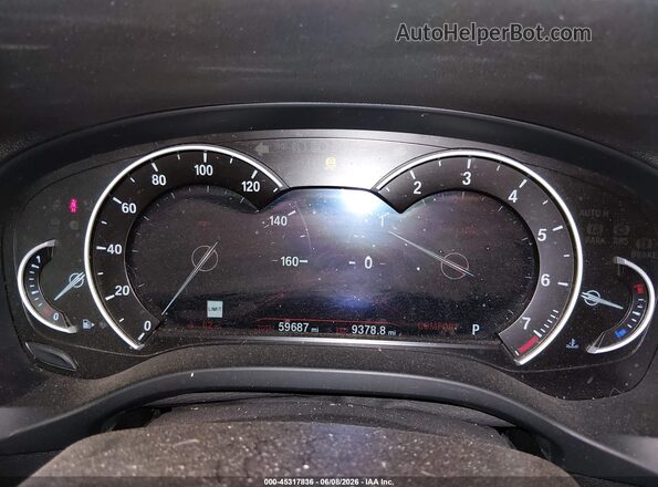 5UXTR7C5XKLR52152 2019 BMW X3 Silver Հետևի նստատեղերի տեսք