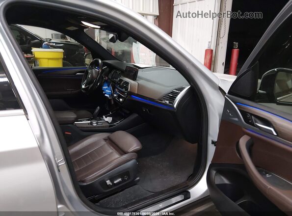 5UXTR7C5XKLR52152 2019 BMW X3 Silver Սալոնի դիմացի տեսք