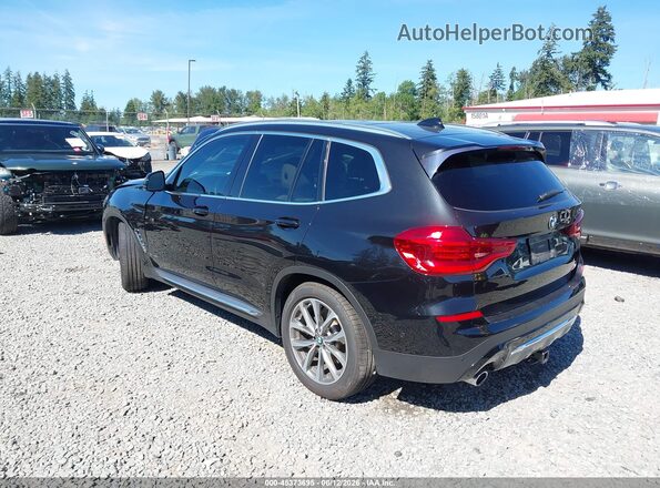 5UXTR9C50JLC75755 2018 BMW X3 Black Rear left