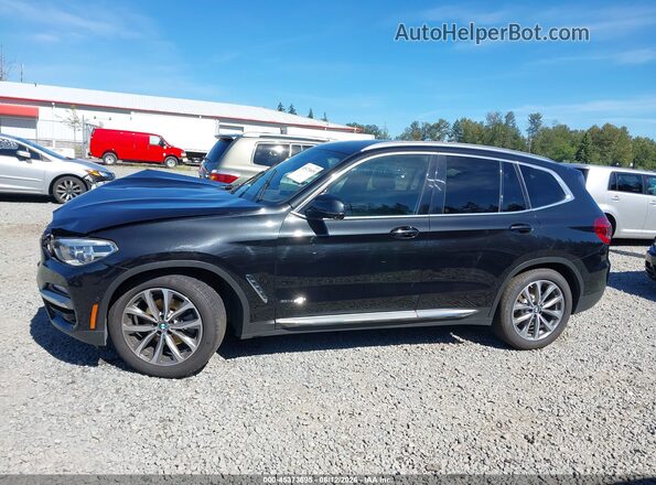5UXTR9C50JLC75755 2018 BMW X3 Black 360 interior view