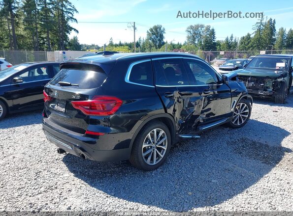 5UXTR9C50JLC75755 2018 BMW X3 Black Rear right