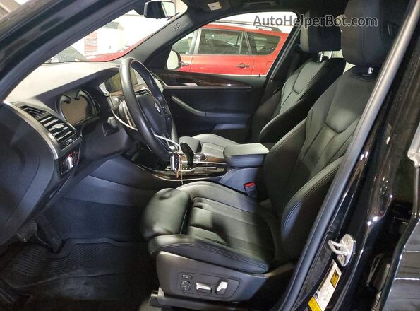 5UXTR9C50JLD67044 2018 BMW X3 Black Vista interior delantera