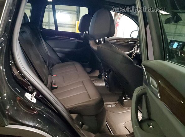 5UXTR9C50JLD67044 2018 BMW X3 Black Vista interior trasera