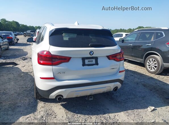 5UXTR9C50KLE14705 2019 BMW X3 White 