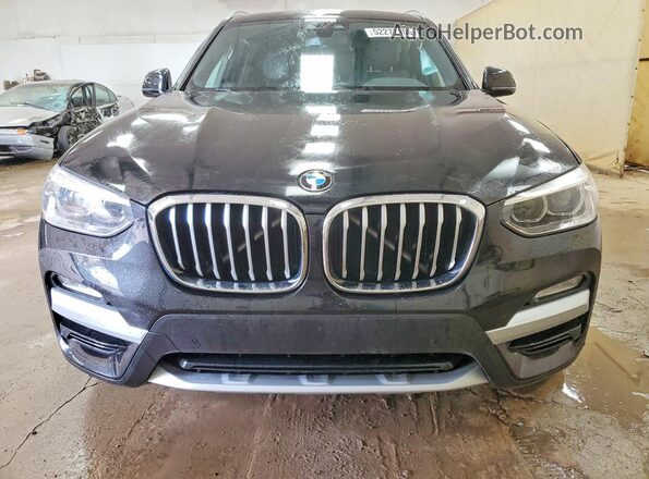 5UXTR9C50KLR08639 2019 BMW X3 Blue Widok z przodu
