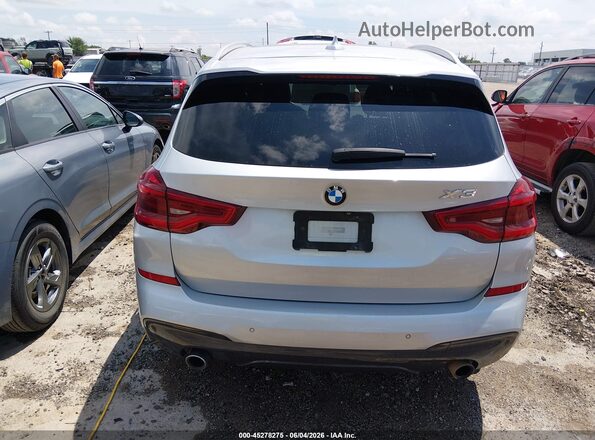 5UXTR9C51JLC84013 2018 BMW X3 Silver 