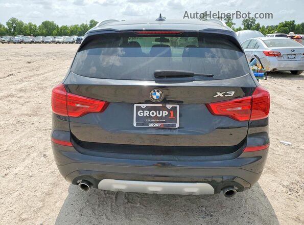 5UXTR9C51JLD60457 2018 BMW X3 Blue Հետևի տեսք