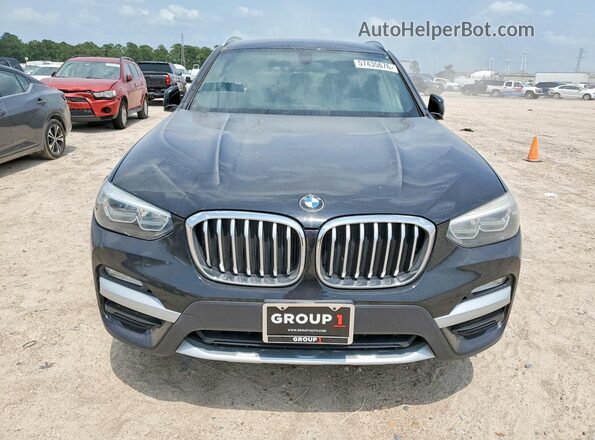 5UXTR9C51JLD60457 2018 BMW X3 Blue Դիմացի տեսք