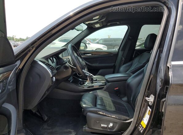 5UXTR9C51JLD60457 2018 BMW X3 Blue Սալոնի դիմացի տեսք