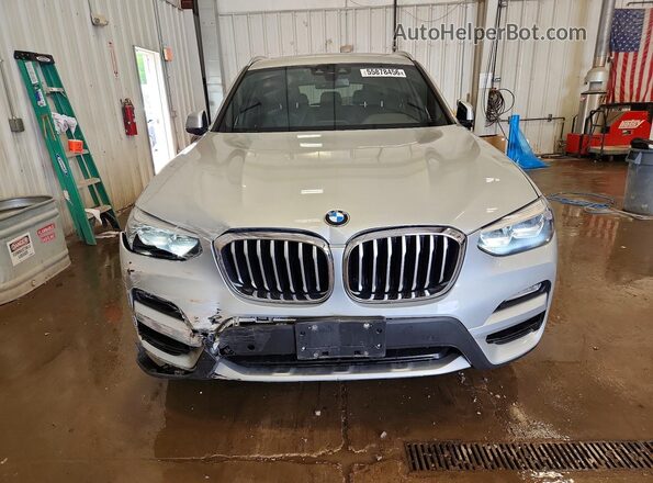 5UXTR9C51KLE17211 2019 BMW X3 Silver Դիմացի տեսք