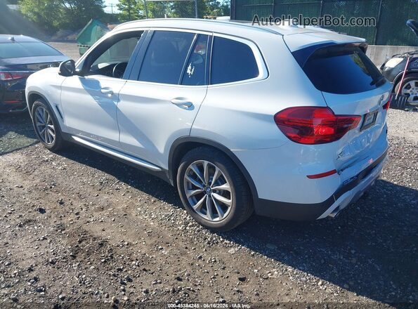 5UXTR9C51KLE20447 2019 BMW X3 Белый Задняя левая четверть