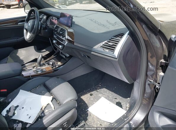 5UXTR9C51KLE21047 2019 BMW X3 Gray 