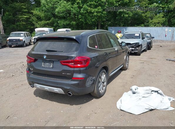 5UXTR9C51KLE21047 2019 BMW X3 Gray 