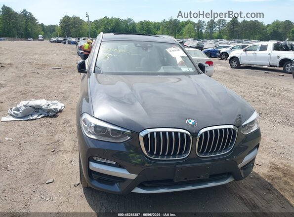 5UXTR9C51KLE21047 2019 BMW X3 Gray 