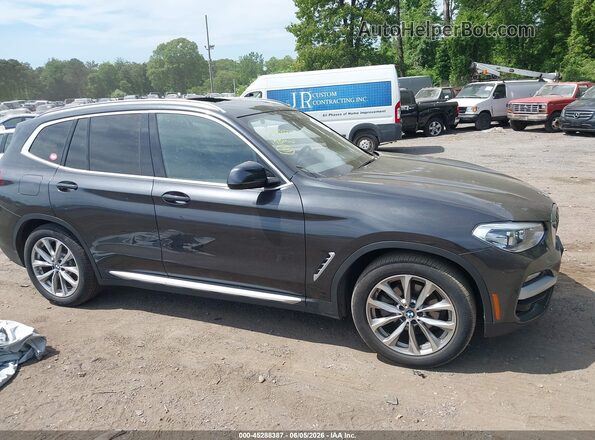 5UXTR9C51KLE21047 2019 BMW X3 Gray 