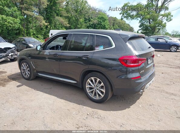 5UXTR9C51KLE21047 2019 BMW X3 Gray 