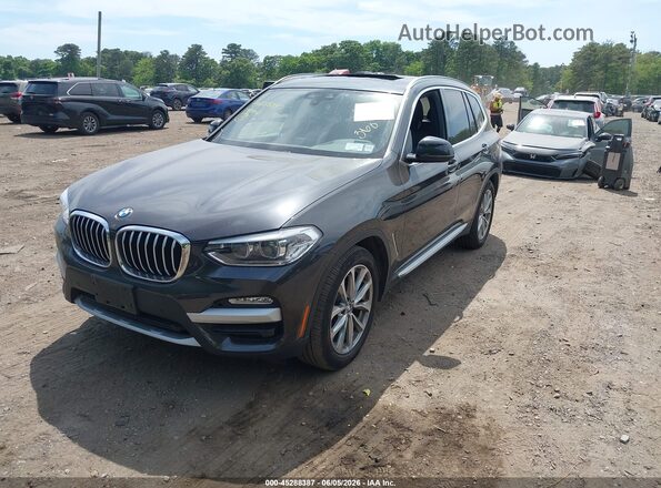 5UXTR9C51KLE21047 2019 BMW X3 Gray 