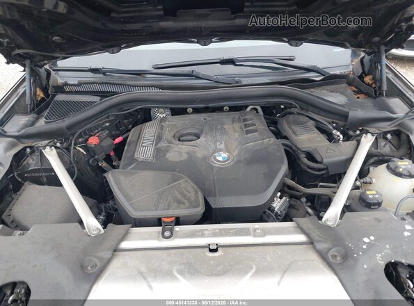 5UXTR9C51KLP86373 2019 BMW X3 Black უკანა ხედი