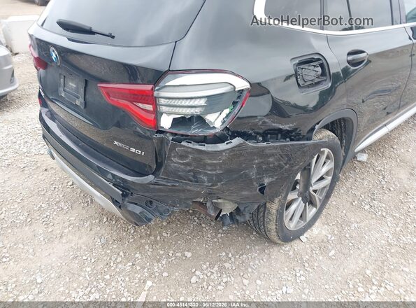 5UXTR9C51KLP86373 2019 BMW X3 Black წინა ხედი