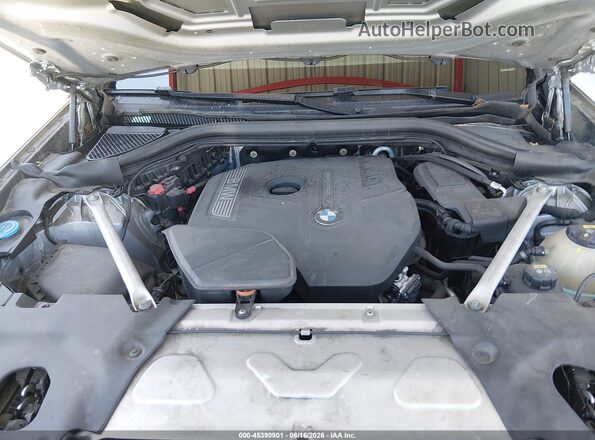 5UXTR9C52JLD62007 2018 BMW X3 Серебряный Вид сзади