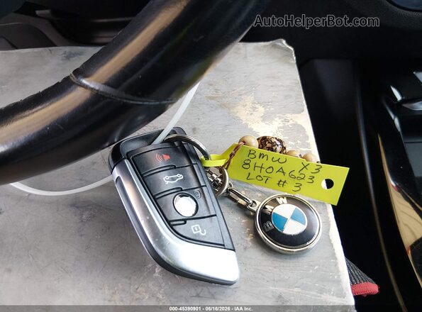 5UXTR9C52JLD62007 2018 BMW X3 Серебряный Вид панели приборов