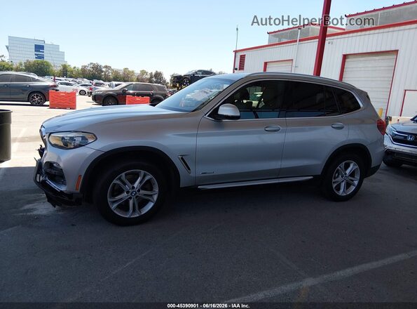 5UXTR9C52JLD62007 2018 BMW X3 Серебряный 