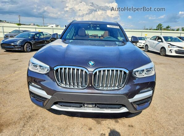 5UXTR9C52KLD93789 2019 BMW X3 Black 