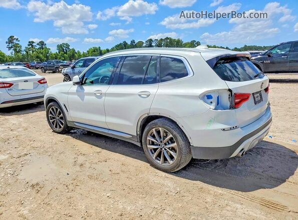 5UXTR9C52KLP89721 2019 BMW X3 White Задня ліва чверть