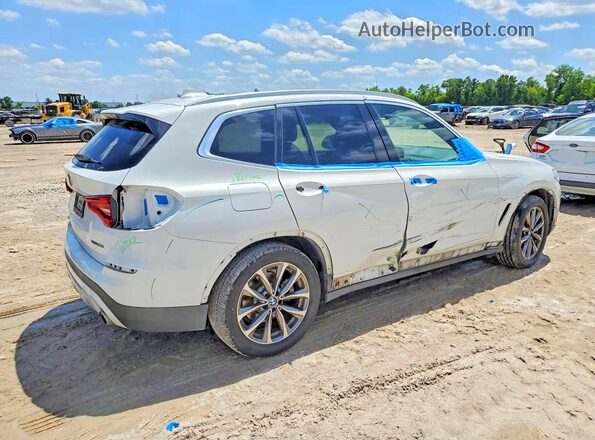 5UXTR9C52KLP89721 2019 BMW X3 White Задня права чверть