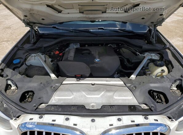 5UXTR9C52KLP89721 2019 BMW X3 White Вид підкапотного простору