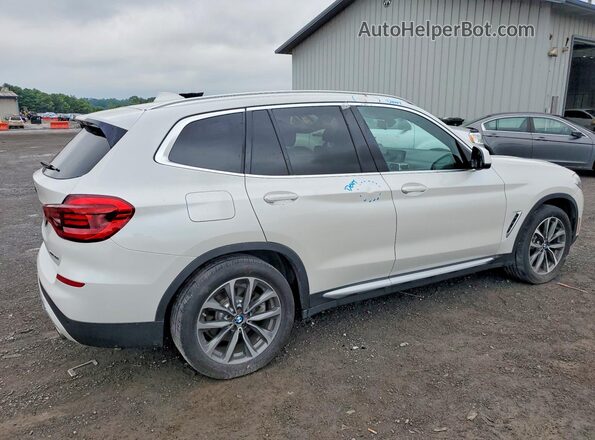 5UXTR9C52KLP95406 2019 BMW X3 White Հետևի աջ