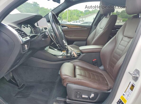 5UXTR9C52KLP95406 2019 BMW X3 White Սալոնի դիմացի տեսք