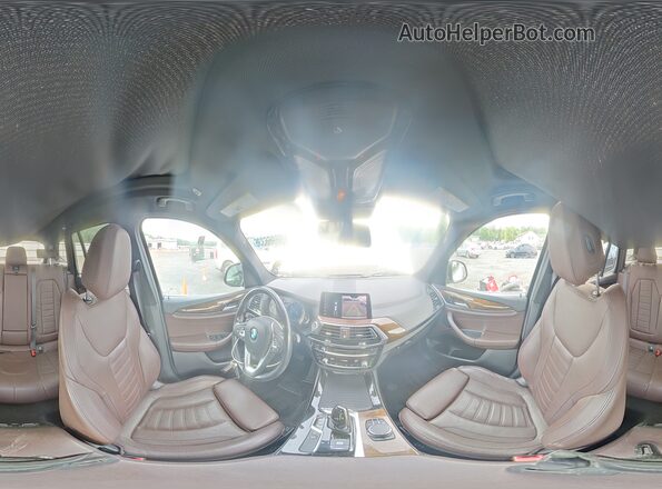 5UXTR9C52KLP95406 2019 BMW X3 White Սալոնի 360 աստիճան տեսք