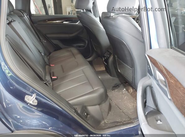 5UXTR9C53JLC74311 2018 BMW X3 Blue Вид наклейки з VIN-кодом