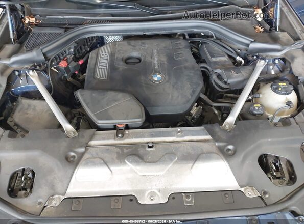 5UXTR9C53JLC74311 2018 BMW X3 Blue Вид ззаду