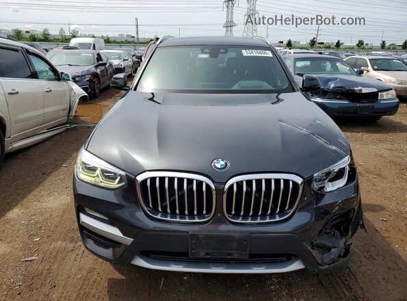 5UXTR9C53JLD61948 2018 BMW X3 Black Vista frontal