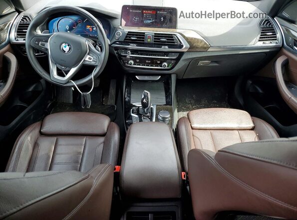 5UXTR9C53JLD61948 2018 BMW X3 Black Vista del salpicadero