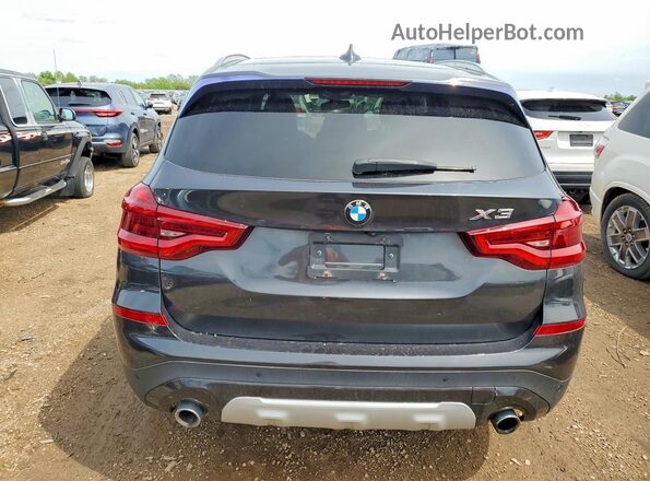 5UXTR9C53JLD61948 2018 BMW X3 Black Vista trasera
