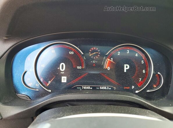 5UXTR9C53JLD61948 2018 BMW X3 Black Vista del cuadro de instrumentos
