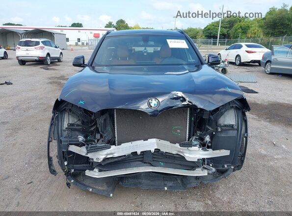 5UXTR9C53JLD65711 2018 BMW X3 Black Вид щитка приладів
