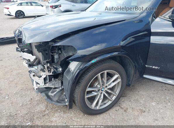 5UXTR9C53JLD65711 2018 BMW X3 Black Вид спереду