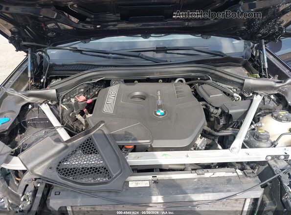 5UXTR9C53JLD65711 2018 BMW X3 Black Вид ззаду